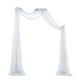 thumbnail image 2 of Arch Drape resistente a s arrugas, 6 yardas, 70x550cm, telón de fondo para fi, paneles , cenador 1x Colcomx cortina de arco de boda, 2 of 8
