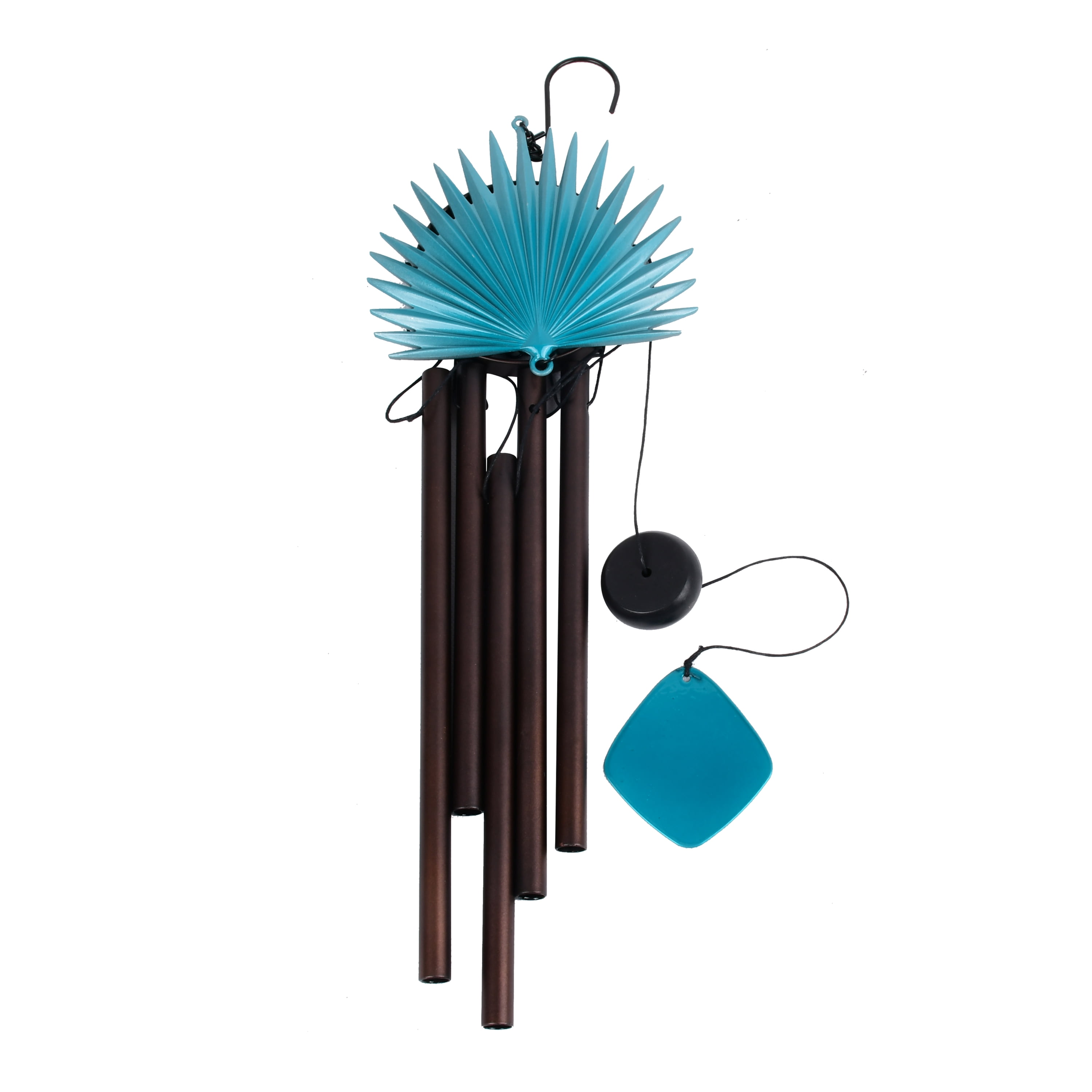 Mainstays 30" Blue Palm Botanical Wind Chime