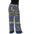 thumbnail image 2 of White Mark Women's Plus Size Printed Palazzo Pants, 2 of 2