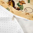 thumbnail image 4 of jejeloiu Cowboy Horse Pattern Duvet Cover Set Kids,Dessert Botanical Cactus Bedding Full For Men,Reversible,3pcs(No Comforter), 4 of 6