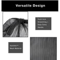 thumbnail image 4 of Smart Design Mesh Laundry Bag with Handle and Push Lock Drawstring - VentilAir Mesh Material - for Clothes and Laundry - Home Organization - Holds 3 Loads - 36 x 24 Inch - Black, 4 of 5