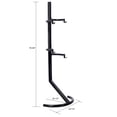 thumbnail image 2 of BIKE RACK ,2-Bike Garage Wall Indoor Bicycle Storage Rack Stand 2 Bikes Floor Bike Stand, Bike Parking Rack Garage Bike Storage Stand Indoor/Outdoor 22-28" Wheel Stand, Max. Tire Width 2.15", 2 of 8