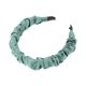 thumbnail image 4 of Ofertas Únicas 1 Pc Diadema Plisada Accesorios de Satén para Mujeres Azul Lago, 4 of 5