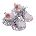 thumbnail image 5 of Willtoo Boys Girls Chunky Sneakers Platform Fashion Sneakers Non-Slip Breathable Kids Dad Shoes Comfortable Lace-up Wide Width Tennis Shoes, 5 of 5