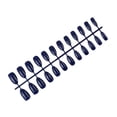thumbnail image 3 of 24 piezas de uñas postizas Soidarity Accesorio de moda para mujer Azul oscuro, 3 of 5