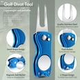 thumbnail image 3 of Herramienta de reparación Golf Divot Skylety Metal con marcador magnético, 3 of 6