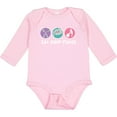 thumbnail image 3 of Inktastic Eat Sleep Pilates Girls Long Sleeve Baby Bodysuit, 3 of 5