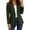 *Green, variant on Women's Long Sleeve Single Button Blazer,Notched Lapel Slim Fit Work Jacket For Women, Ladies' Solid Color Casual Office Coat With Pockets,Black,S-2XL