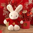thumbnail image 1 of Lovely Rabbit Year Bunny Doll Hugo Peluche de juguete Altura 40 cm Muñeco Conejo, 1 of 10