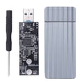 thumbnail image 3 of Caja M.2 NVMe Ehuebsd A USB A SSD 10Gbps M/M+B clave sin herramientas, 3 of 9