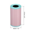 thumbnail image 2 of Uxcell 57x30mm Self Adhesive Camera Papers Refill Pink 6 Rolls, 2 of 6