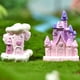thumbnail image 5 of Yuarrent Castillo Decoración Fantasía Cuento de hadas Artesanía Adorno Paisaje Jardinería Paisaje Miniatura Decoraciones de escritorio Artesanía Castillo Púrpura Yuarrent HA077358-04, 5 of 6