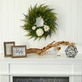 thumbnail image 3 of Nearly Natural Plastic Wreath, 23.00" (Assorted Colors), 3 of 3