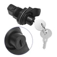thumbnail image 2 of Anxingo Push Button Latch, Golf Cart Lock Accessories, Truck Tool Box Marine Use, Boat/Motorcycle Glovebox Lock, 2 of 9