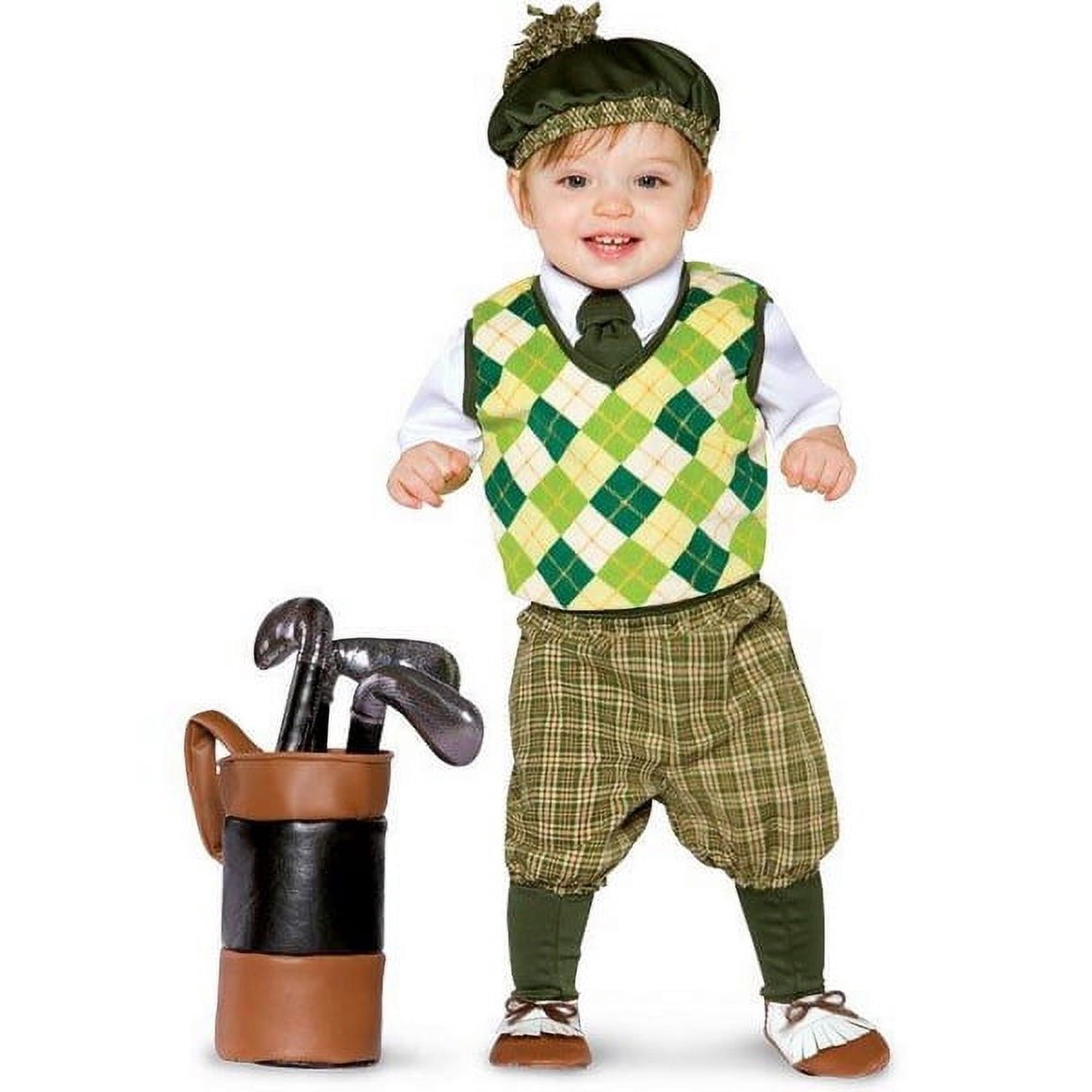 Rasta Imposta Future Golfer Boy s Halloween Fancy-Dress Costume for Toddler 3T-4T