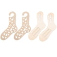 thumbnail image 4 of 4pcs Weave Knitting Sock Tools Wood Sock Blockers DIY Sock Knitting Models Knitting Molds, 4 of 8