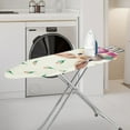 thumbnail image 2 of HELLHERO Ironing Board Cover, Standard Size Iron Board Covers with Heavy Duty Adjustable Elastic Edges, Heatproof Ironing Board Covers for Smooth Ironing(Flowers, 15"x54"), 2 of 5
