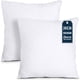 thumbnail image 1 of Juego de cojines Utopia Bedding, 61 x 61 cm, color blanco, paquete de 2, 1 of 7