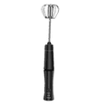 thumbnail image 1 of Milk Frother Handheld Foam Maker for Lattes Coffee Whisk Mixer Foamer for Cappuccino Frappe Matcha Frothing Wand, 1 of 5