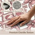 thumbnail image 6 of ODIKA Pink Border Alfombra Para Cuarto Boho Scattered Vintage Refined Structured Non-Slip Chair-Friendly for Home Office, Gaming Room, Under Desk, 6 of 7