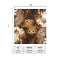 thumbnail image 4 of Rateoe Cow With Butterflies Lilies Printed Mailbox Covers - Easy to Install Fall, Winter, Spring, Summer Mailbox Cover - Weather and UV-Resistant Mailbox Decor - Mailbox Magnetic Covers-21x18 in, 4 of 8