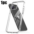 thumbnail image 3 of Funda de teléfono transparente para iPhone 16, 11, 12, 13, 14, 15 Pro Max, silicona TPU suave para iPhone XS Max XR, funda trasera transparente, 3 of 5