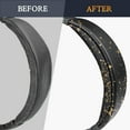 thumbnail image 5 of SOULWIT Replacement Headband Pad Kit for Bose QuietComfort 15(QC15)/QuietComfort 2(QC 2) Headphones, Easy DIY Installation - Black Gold, 5 of 6