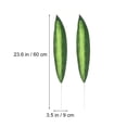 thumbnail image 4 of 20pcs High Simulation Artificial Plant Leaf Brazil Leaves Home Office Cafe Store DIY Decorations (Green), 4 of 8