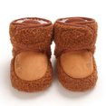 thumbnail image 6 of QISIWOLE Winter Toddler Baby Boys Girls Fleece Soft Soled Shoes Toddler Boots Clearance, 6 of 9
