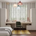 thumbnail image 6 of Curtains 84 Inches Long 2 Panels, Sage Green Grommets Window Treatment Curtain, Vintage Elegant Abstract Art Thermal Curtains Drapes for Living Room/Bathroom, 6 of 9