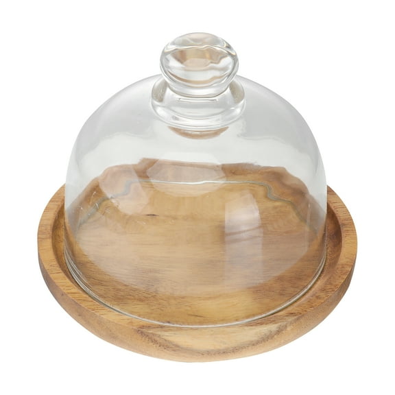 Cake Dish with Cover Home Glass Cake Tray Cake Display Dome Trays Cheese Board with Lid Display Shelves Cake Holder
