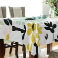 thumbnail image 5 of Yayeee Tablecloths 60" x 120" Rectangle Wrinkle Resistant Party Table Cover, White Flower, 5 of 8