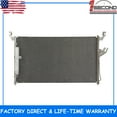 thumbnail image 1 of 1second Condenser Compatible with Infiniti FX45 2003-2008 03 04 05 06 07 08 V8 4.5L 3420, 1 of 1