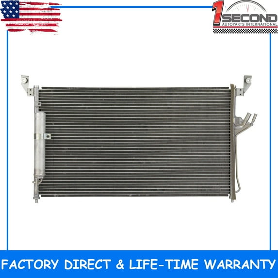 1second Condenser Compatible with Infiniti FX45 2003-2008 03 04 05 06 07 08 V8 4.5L 3420
