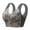 Grey, variant on Minimizer Bras for Women Lightweight Full Coverage Racerback Push Up Bralette Floral Lace Cute Everyday Bra