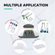 LAB FISH VM500PRO Digital Timer Vortex Mixer, 0-3000 RPM, 8 Modules, Continuous & Touch Modes for Lab Tubes/Plates