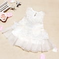thumbnail image 4 of Girls Bridesmaid Dress Baby Flower Kids Party Rose Bow Wedding Dresses Princess, 4 of 8