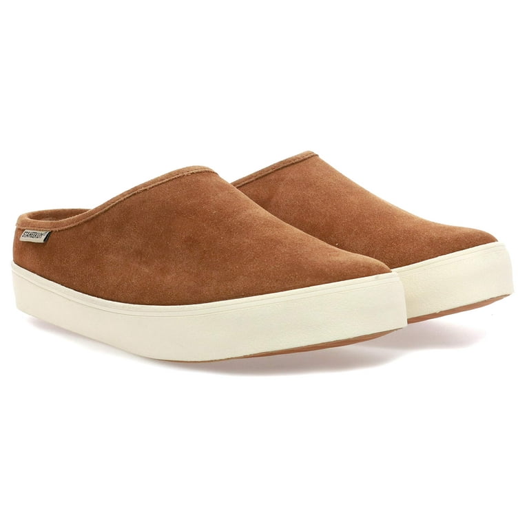 Women's Plush Shearling Lined Slippers - Suede Moccasin Style With Memory Foam