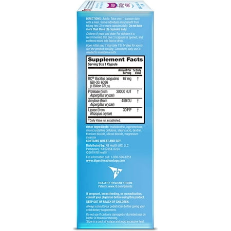 Digestive Advantage Intensive Bowel Support, 32 Capsules