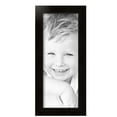 thumbnail image 2 of ArtToFrames 7" x 18" Colonial Onyx Picture Frame, 7x18 inch Black MDF Poster Frame (WOM-4386),  Pack, 2 of 8