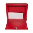 thumbnail image 1 of AdirOffice Wall Mountable Large Steel Drop Box (2 pack), 1 of 2