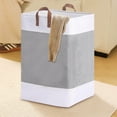thumbnail image 5 of XGFHYJEH Collapsible Laundry Basket with Handles, Clothes Hamper for Baby Kids Nursery, Freestanding Foldable Laundry Bag, Decorative Storage Container, Folding Big Washing Bin, 5 of 5