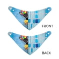 thumbnail image 3 of Honeii Prague Ratter Dog in Bathtub Print Pet Scarf Dog Bandanas for Dogs Triangle Dog Scarfs,Bandana Pet Cute Scarf Bibs for Small Medium Dogs and Cat-Small, 3 of 5