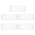 thumbnail image 4 of Troglfold plant drip tray 5pcs Rectangle Plant Saucer Household Plant Tray Planter Saucer Plant Tray Rectangle Plant Water Tray Window Sill Planter Tray,15.75"X5.91"X0.79", 4 of 11