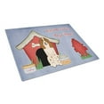 thumbnail image 1 of Carolines Treasures BB2785LCB Dog House Collection Russian Spaniel Glass Cutting Board, Large, 1 of 2
