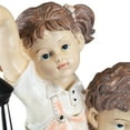 thumbnail image 6 of Northlight LED Solar Lighted Boy and Girl with Lantern Outdoor Garden Statue - 19.5", 6 of 9