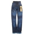 thumbnail image 2 of ONE GREEN ELEPHANT Men's Columbus Slim Straight Jeans 38x34 Indigo(O2163), 2 of 2