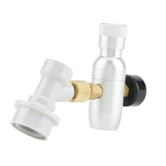 CO2 Charger Kit for Home Draft Beer Kegerator - Regulator and Gas Disconnect Included (0-150 PSI)