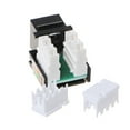 JZROCKER CAT5E RJ45 Keystone Jacks Module Connector for Wall