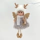 thumbnail image 3 of Christmas Angel Doll Hanging Ornaments Cute Cloth Angel Shape Pendants for Christmas Tree Decoration Xmas for Friends and Family（Rose Gold Angel）, 3 of 5
